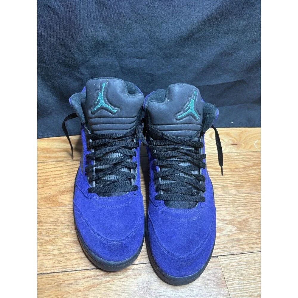 Size 11 Jordan 5 Retro Alternate Grape 2020 Sneakers Shoes Purple Authentic Mens